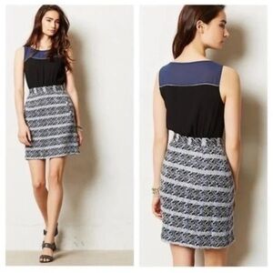 Moulinette Soeurs Anthropologie Dress Size 4 – Black Blue